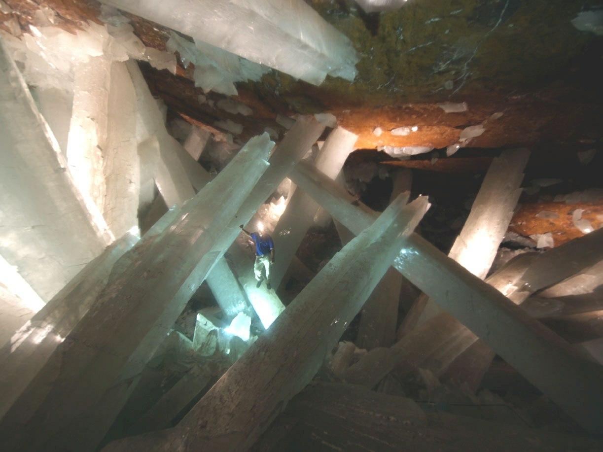 Пещера кристаллов (Cueva de los cristales), Мексика